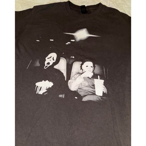 Michael Myers, Ghost Face T-Shirt, Horror Movie, Halloween, Size Medium - Picture 2 of 7